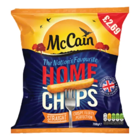 McCain Straight Home Chips 700g