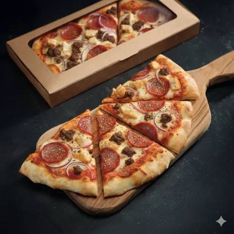 Meat Feast Half Pizza