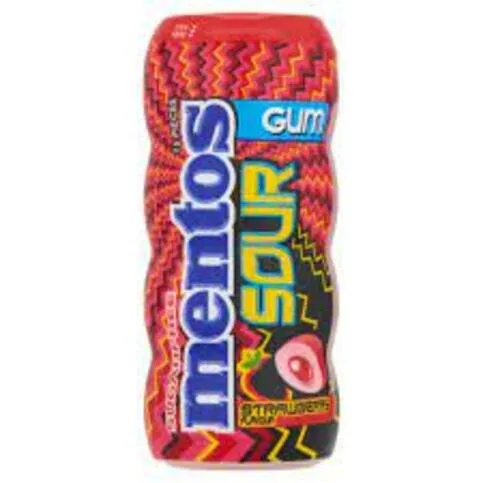Mentos Sour Strawberry Flavour