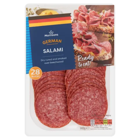 Morrisons German Salami 140g