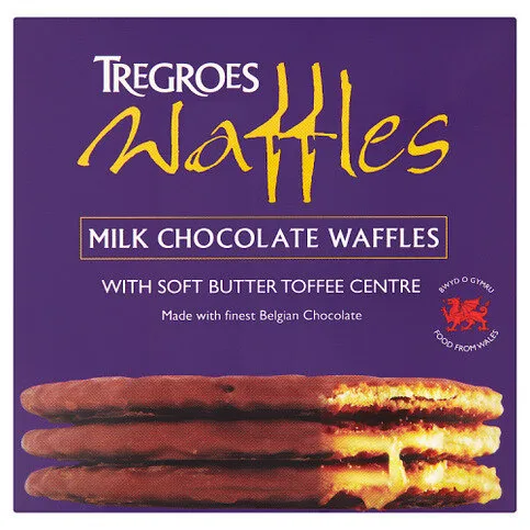 Tregroes Milk Chocolate Waffles 270g