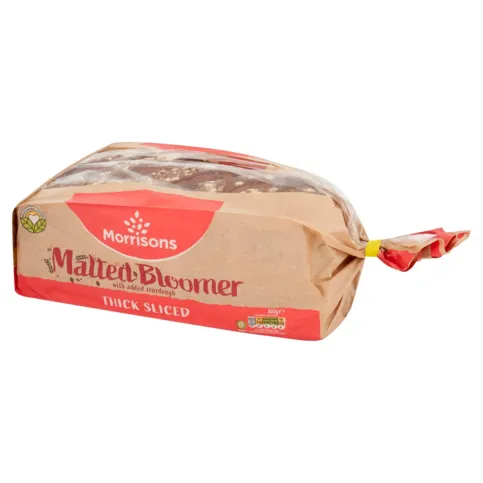 Morrisons Malted Brown Thick Sliced Bloomer 800g