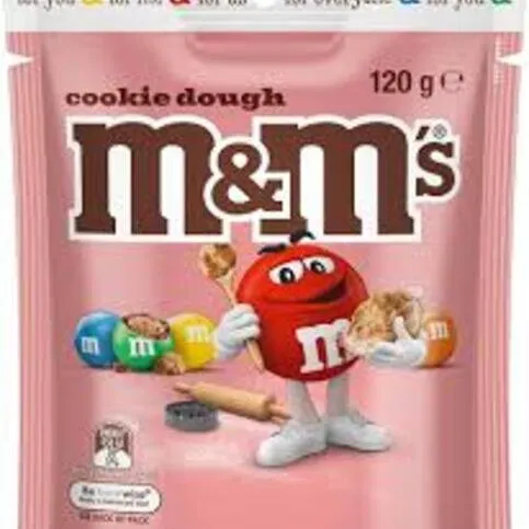 M&M cookie dough bag 