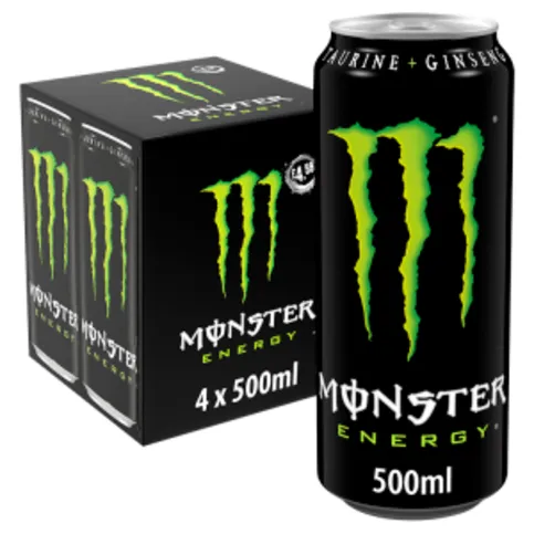 Monster Energy Drink 4 x 500ml