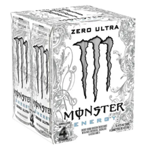 Monster Ultra White 4 x 500ml