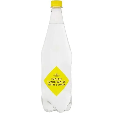 Morrisons Indian Tonic Water & Lemon 1l