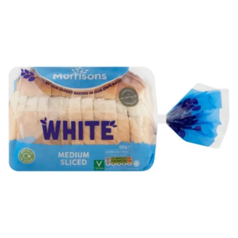 Morrisons Medium White Loaf 400g