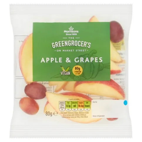 M Snack Apple & Grape Bag 80g