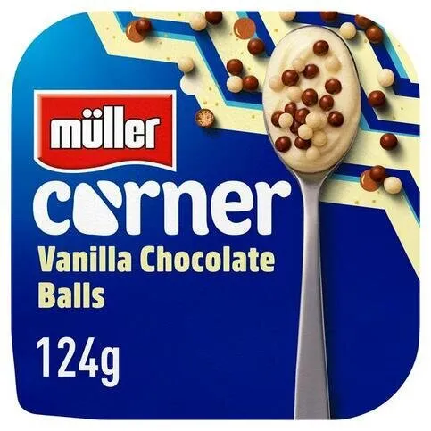 Muller Corner Vanilla Chocolate Balls