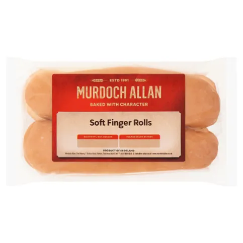 Murdoch Allan 4 Soft Finger Rolls