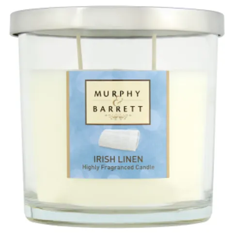 Murphy & Barrett Irish Linen Highly Fragranced Candle