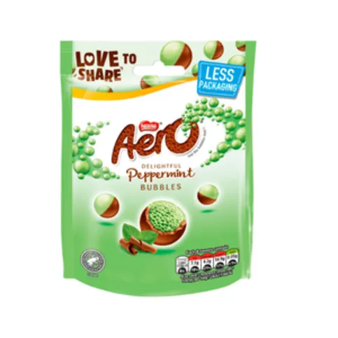 Nestle Aero Peppermint Bubbles 92g