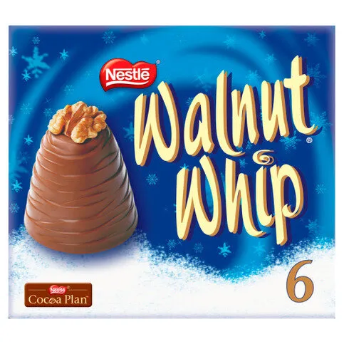 Walnut Whip Chocolate Gift Box 6 x 30g