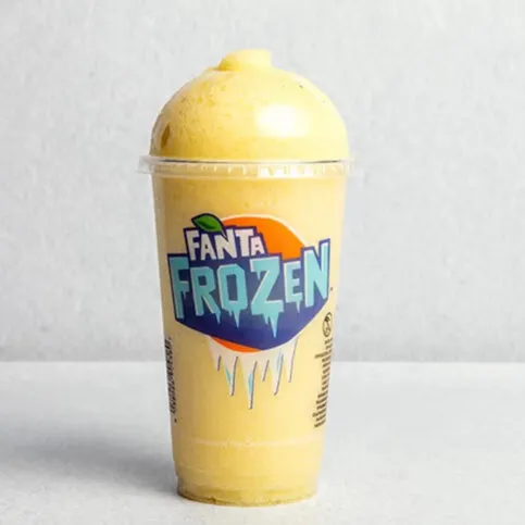 New! Lemon Fanta Frozen Slushy
