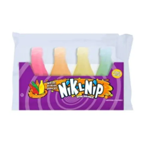 Nik-L-Nip Mini Drinks Wax Bottles 4-Pack