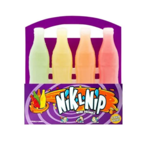 Nik-L-Nip Original Wax Bottles 39g 4 Pack