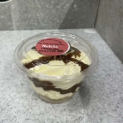Nutella cheesecake
