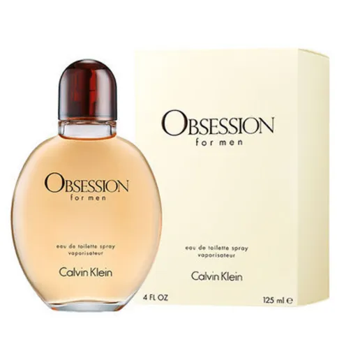 Obesession For Men Eau De Toilette Calvn Klein 125ml