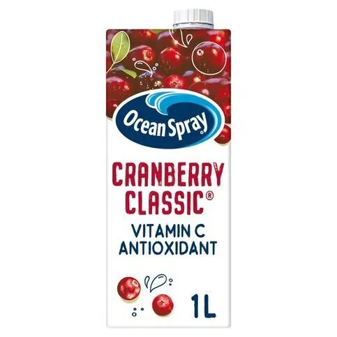 Ocean spray cranberry carton
