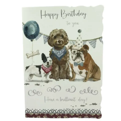 Out of the Blue Birthday Card