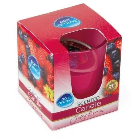 Pan Aroma Small Jar Candle Juicy Berries EACH