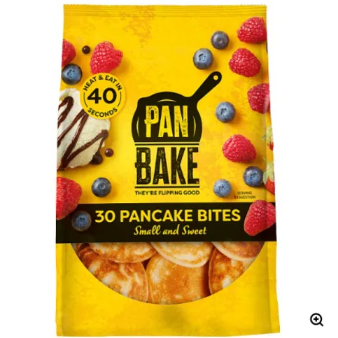 Pan Bake 30 Small and Sweet Pancake Bites 250g