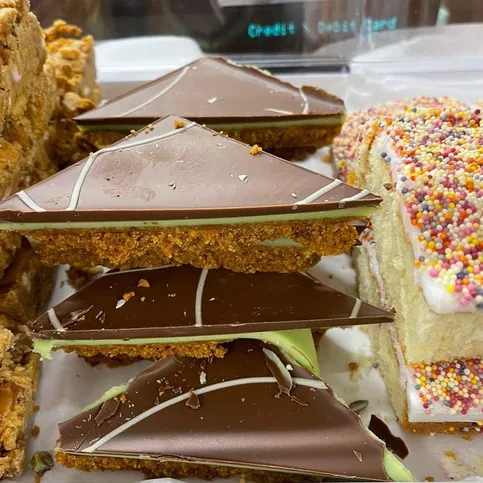 Peppermint Slice