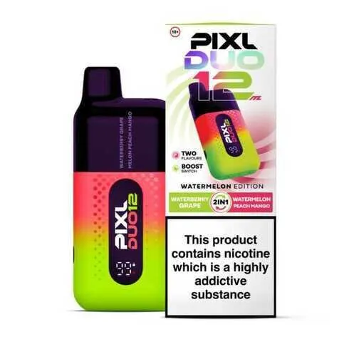PIXL DUO BIG PUFF DEVICE WATERMELON ice