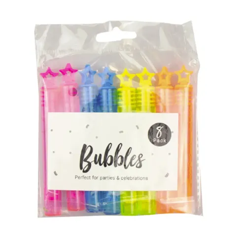 Poppin It 8pk Bubble Tubes