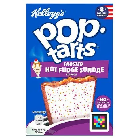 Pop Tarts Frosted Hot Fudge Sundae 8 Pack 48g