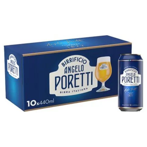 Poretti 20 cans for £10.99 