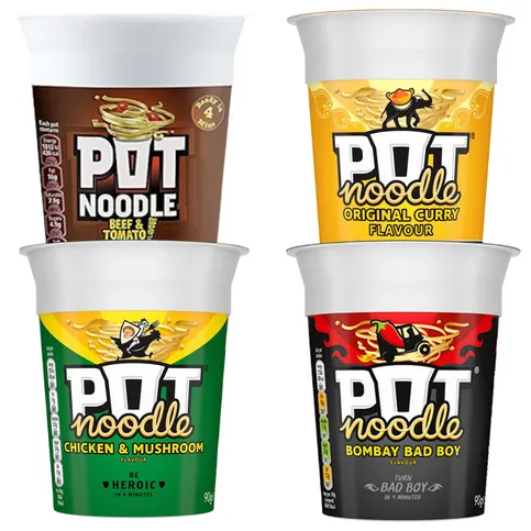 Pot Noodle 90g - 2 for 49p