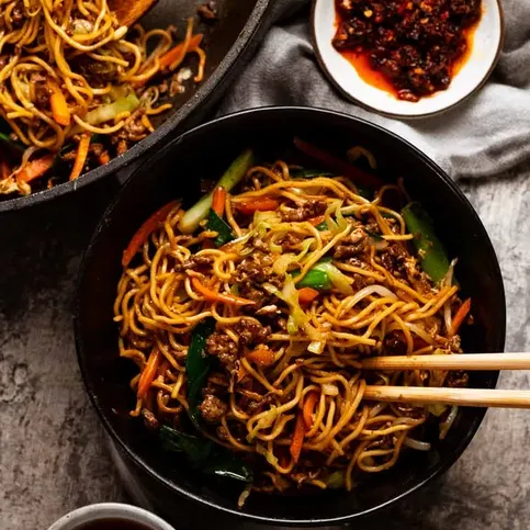 PREP BEEF CHOW MEIN