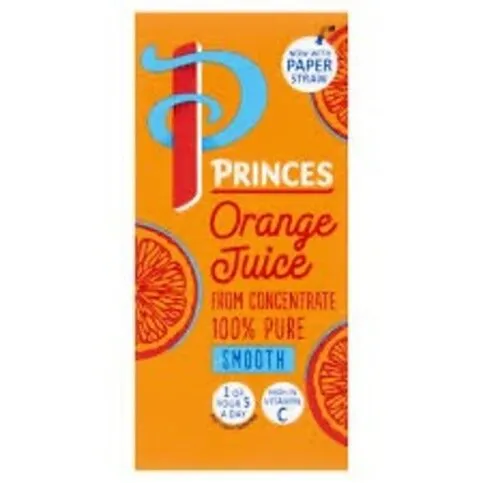Princes orange juice 200ml