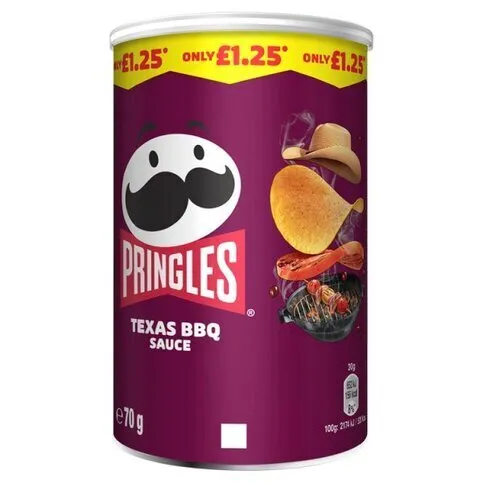 Pringles BBQ £1.25 70g