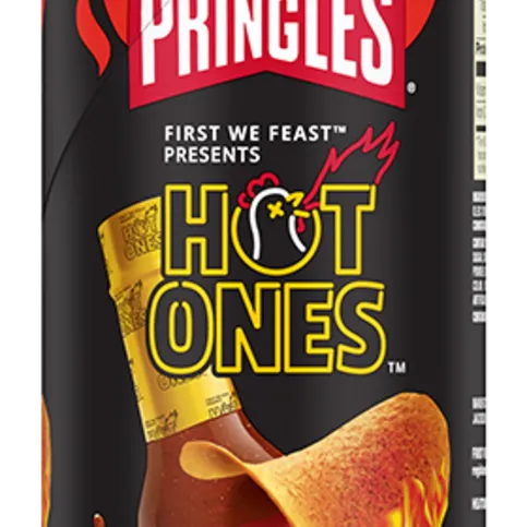 Pringles Hot Ones Rojo 156g (Canadian)