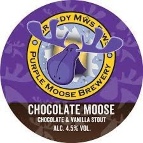 Purple Moose Chocolate Moose Chocolate & Vanilla Stout 440ml