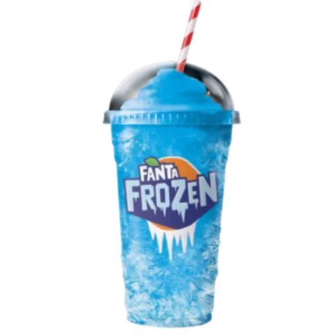 Raspberry Fanta Frozen Slush