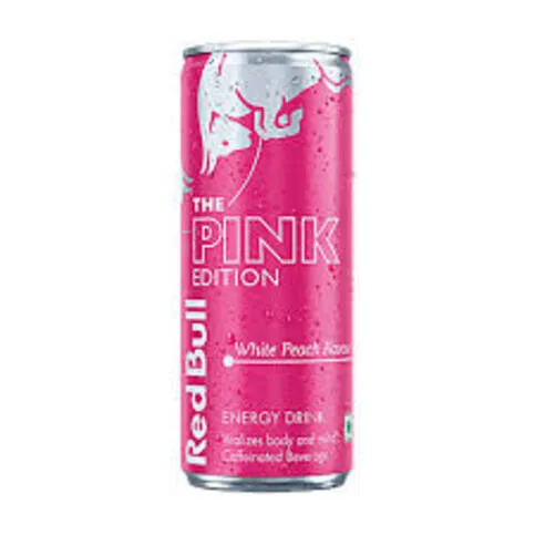 Red bull energy white peach 250ml