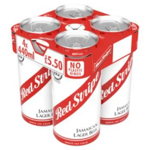 Red Stripe 4 x 440ml