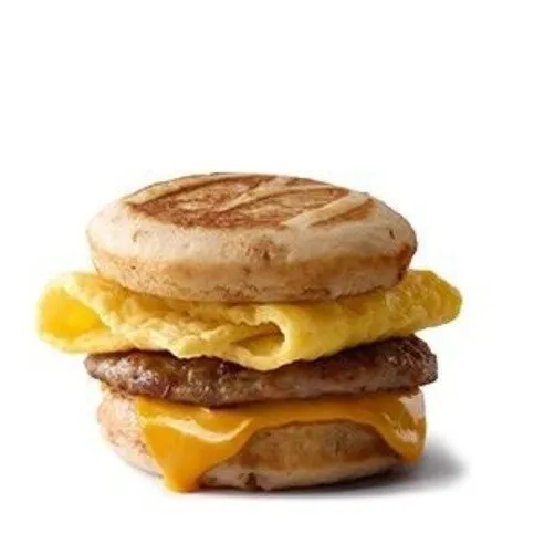 Sausage & Egg Breakfast Tower Bun