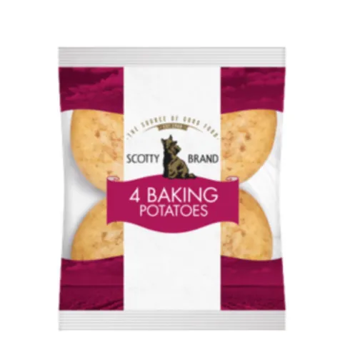 Scotty Brand Baking Potatoes 4 Pack