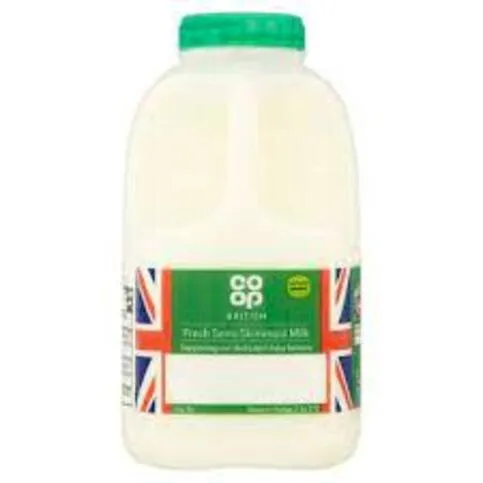 SEMI SKIMMED Milk 1Pint 568ml