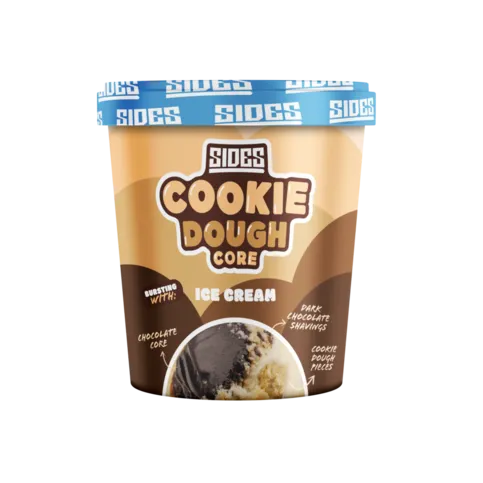 Sides Cookie Dough Core Tub 500ml