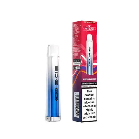 SKE Crystal Bar 600 Pro Kit - Blueberry Raspberries