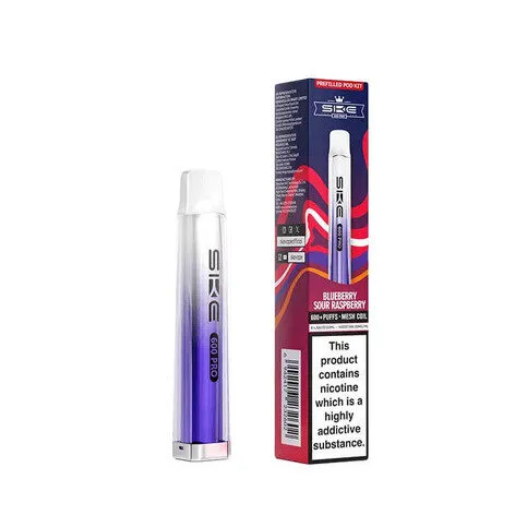 SKE Crystal Bar 600 Pro Kit - Blueberry Sour Raspberry