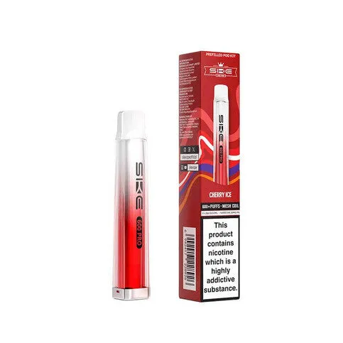 SKE Crystal Bar 600 Pro Kit - Cherry Ice
