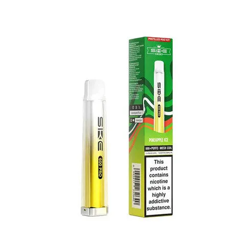 SKE Crystal Bar 600 Pro Kit - Pineapple Ice