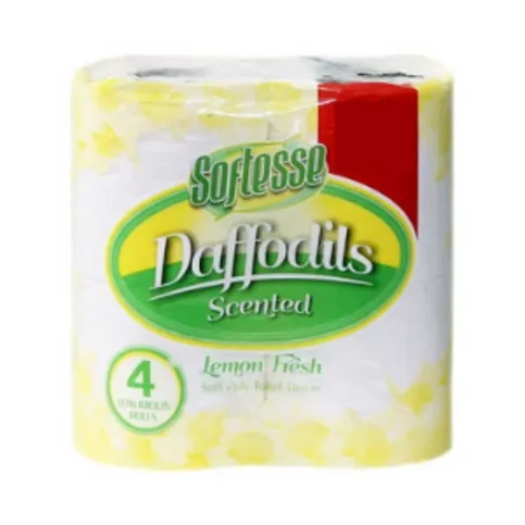 Softesse Lemon Toilet Paper 4 Rolls