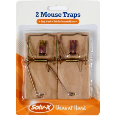 Solv-X Mouse Traps 2 Pack
